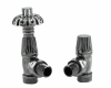 Radiator Valves TRV Westminster | Black Nickel