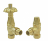 Radiator Valves TRV Westminster | Brushed Brass