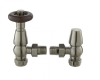 Radiator Valves TRV Chelsea | Satin Nickel