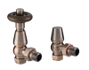 Radiator Valves TRV Chelsea | Antique Copper