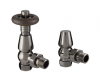 Radiator Valves TRV Chelsea | Black Nickel