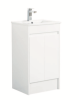 KDK 500mm Floor Standing Unit 100% Waterproof Pvc Gloss White