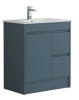 KDK 750mm Floor Standing Unit 100% Waterproof Pvc Dark Grey