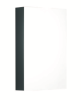 KDK 450mm Mirror Cabinet 100% Waterproof Pvc Dark Grey