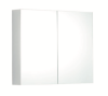 KDK 900mm Mirror Cabinet 100% Waterproof Pvc Gloss White