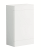 KDK 550mm Curved Wc Unit 100% Waterproof Pvc Gloss White