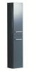 KDK 300mm Curved Tall Unit 100% Waterproof Pvc Dark Grey