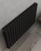 Senator Nirvana Designer Steel Radiator 600mm X 1200mm Double Black