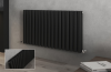 Senator Nirvana Designer Steel Radiator 600mm X 1200mm Double Black