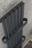 Senator Nirvana Designer Steel Towel Radiator 1600mm X 500mm Anthracite