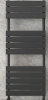 Modena Designer Towel Radiator Black