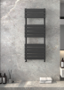 Modena Designer Towel Radiator Black