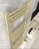 Senator Detroit Designer Towel Radiator Brushed Brass