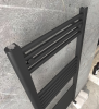 Detroit Designer Towel Radiator Black