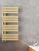 Paris Brushed Brass Designer Towel Radiator 824 x 400