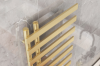 Verona Brushed Brass Designer Towel Radiator