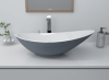 Elemi 564x323mm 0TH Resin Washbowl - Grey