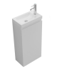 HALITE 400mm One Door Cloakroom Vanity & Basin