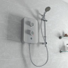 Aqualisa Gainsborough Slim Duo 8.5kW Electric Shower Titanium Grey