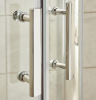 Pacific 860mm Single Door Quadrant Shower Enclosure, Tray & Waste