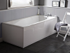 Linton Square 1700mm x 700mm Single Ended Bath & Leg Set