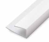 Guardian 1 Part Edge Trim White (10mm) 2.7M