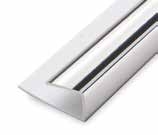 Guardian 1 Part Edge Trim Chrome (10mm) X 2.7M