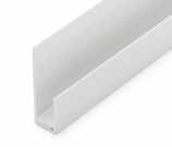 Guardian 2 Part Edge Trim White 8/10mm X 2.7M